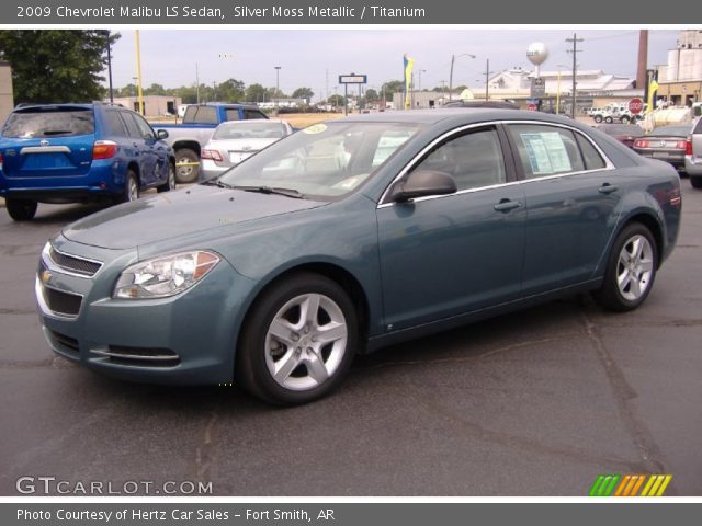 2009 Chevrolet Malibu LS Sedan in Silver Moss Metallic