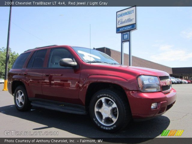 2008 Chevrolet TrailBlazer LT 4x4 in Red Jewel
