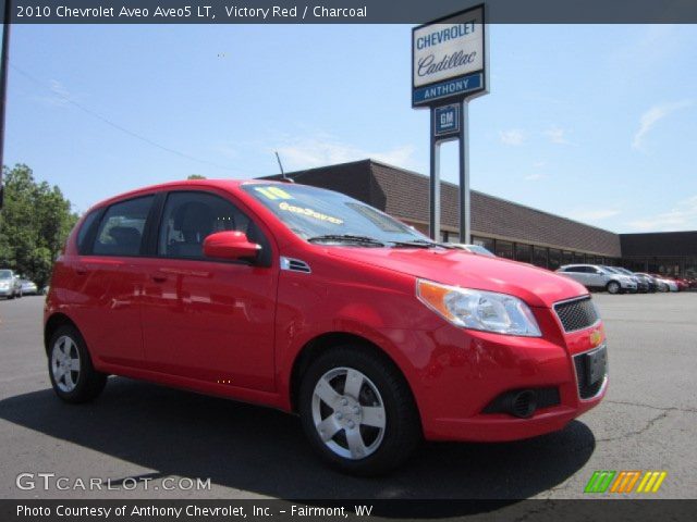 2010 Chevrolet Aveo Aveo5 LT in Victory Red