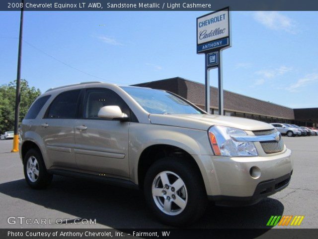 2008 Chevrolet Equinox LT AWD in Sandstone Metallic