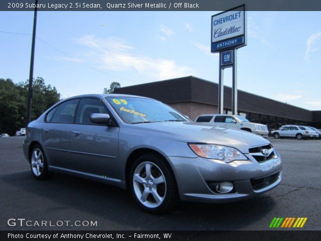 2009 Subaru Legacy 2.5i Sedan in Quartz Silver Metallic