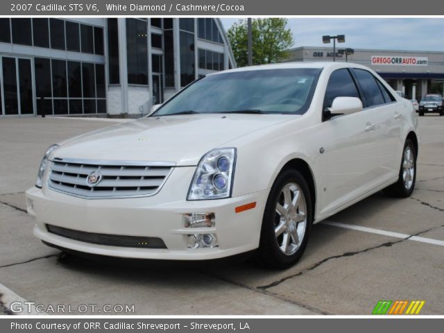 2007 Cadillac STS V6 in White Diamond