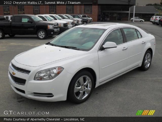 2012 Chevrolet Malibu LT in Summit White