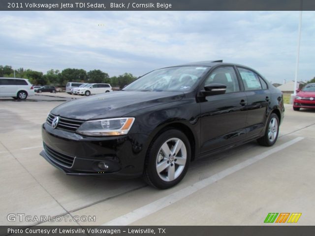 2011 Volkswagen Jetta TDI Sedan in Black