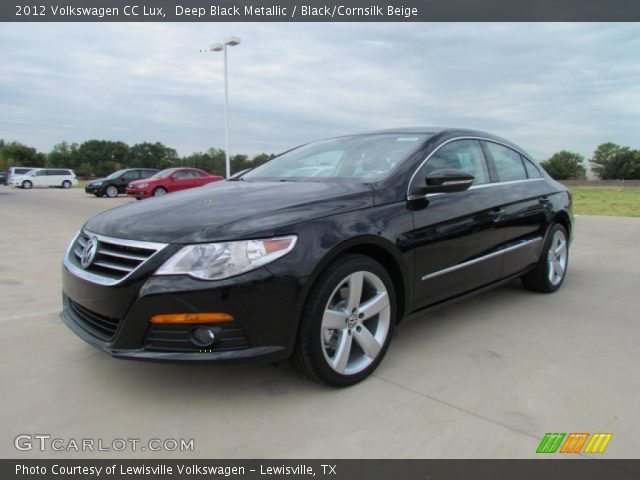 2012 Volkswagen CC Lux in Deep Black Metallic