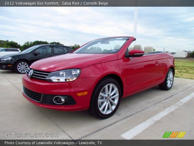 2012 Volkswagen Eos Komfort in Salsa Red