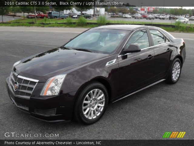 2010 Cadillac CTS 3.0 Sedan in Black Cherry