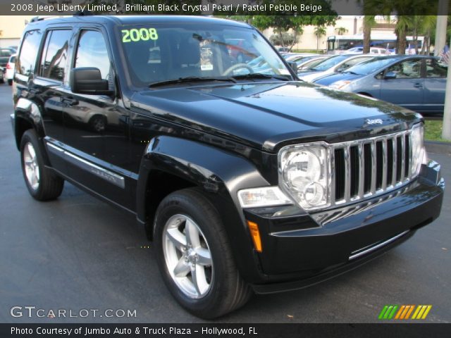 2008 Jeep Liberty Limited in Brilliant Black Crystal Pearl