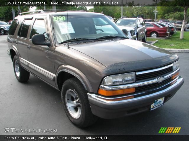 1998 Chevrolet Blazer LS in Medium Beige Mystique Metallic