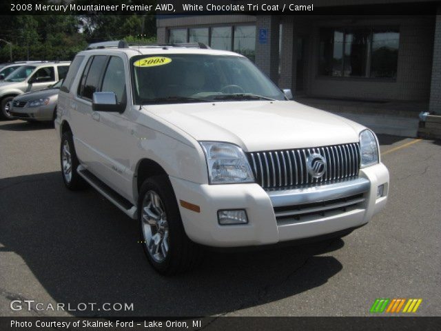 2008 Mercury Mountaineer Premier AWD in White Chocolate Tri Coat