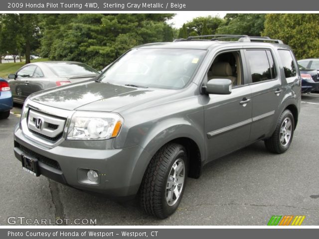 2009 Honda Pilot Touring 4WD in Sterling Gray Metallic