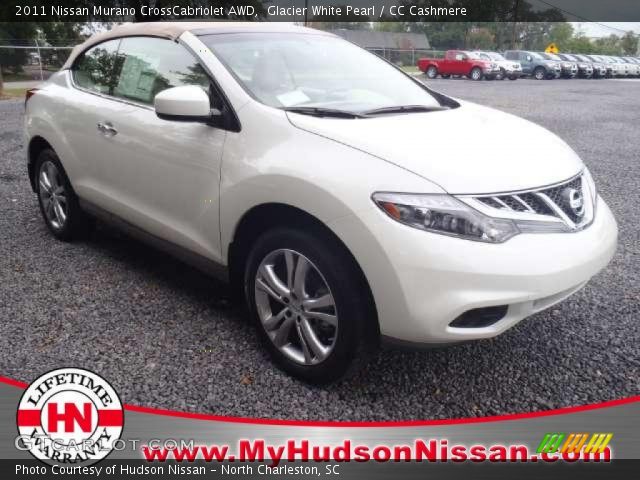 2011 Nissan Murano CrossCabriolet AWD in Glacier White Pearl