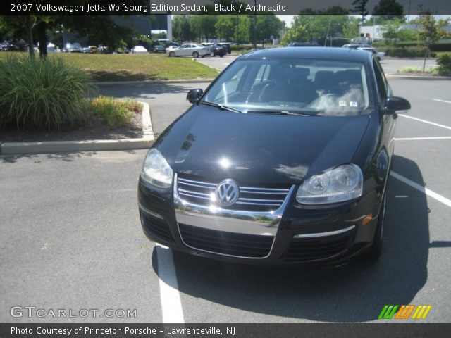 2007 Volkswagen Jetta Wolfsburg Edition Sedan in Black