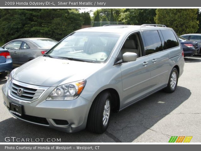 2009 Honda Odyssey EX-L in Silver Pearl Metallic