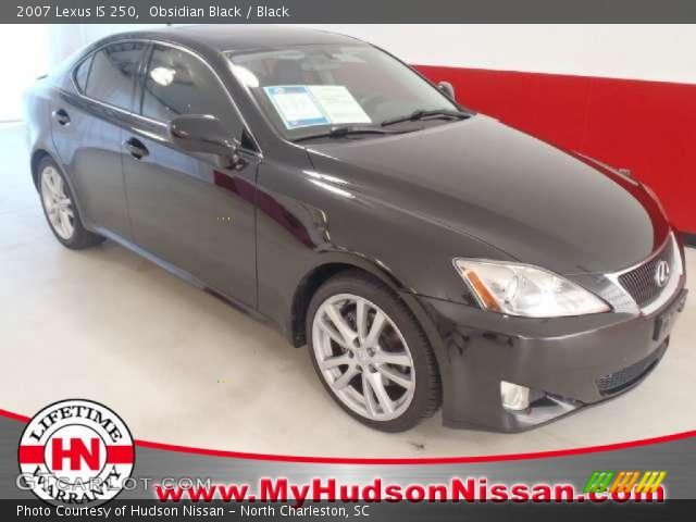 2007 Lexus IS 250 in Obsidian Black