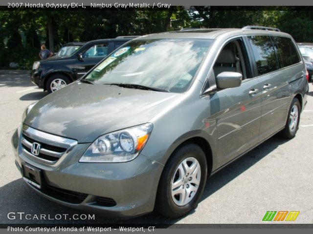 2007 Honda Odyssey EX-L in Nimbus Gray Metallic