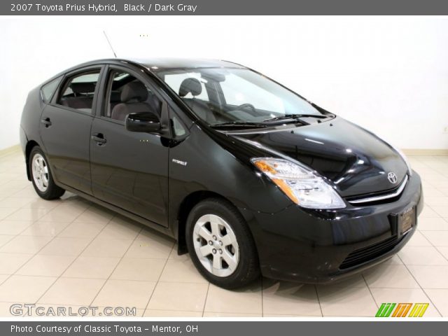 2007 Toyota Prius Hybrid in Black