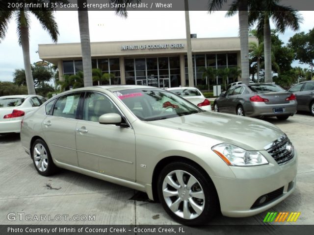 2006 Infiniti M 35 Sedan in Serengeti Sand Metallic