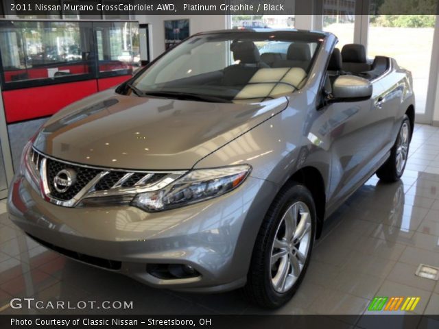 2011 Nissan Murano CrossCabriolet AWD in Platinum Graphite