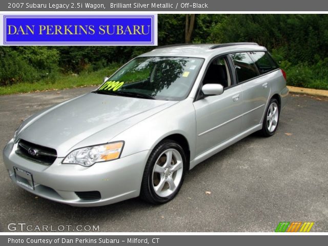 2007 Subaru Legacy 2.5i Wagon in Brilliant Silver Metallic