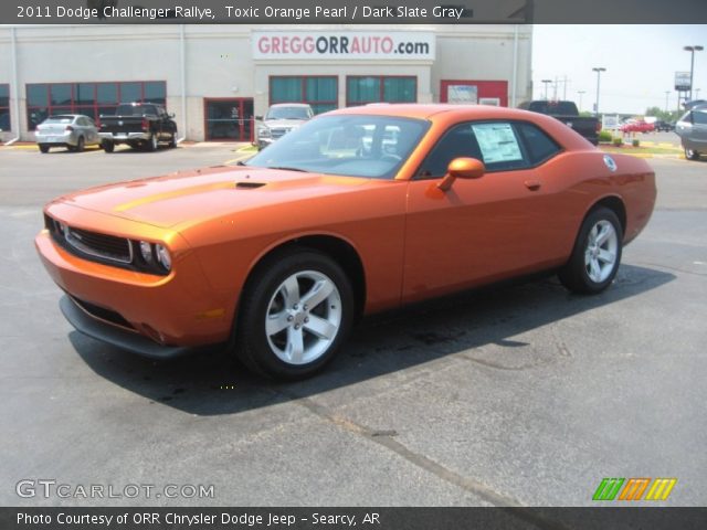 2011 Dodge Challenger Rallye in Toxic Orange Pearl