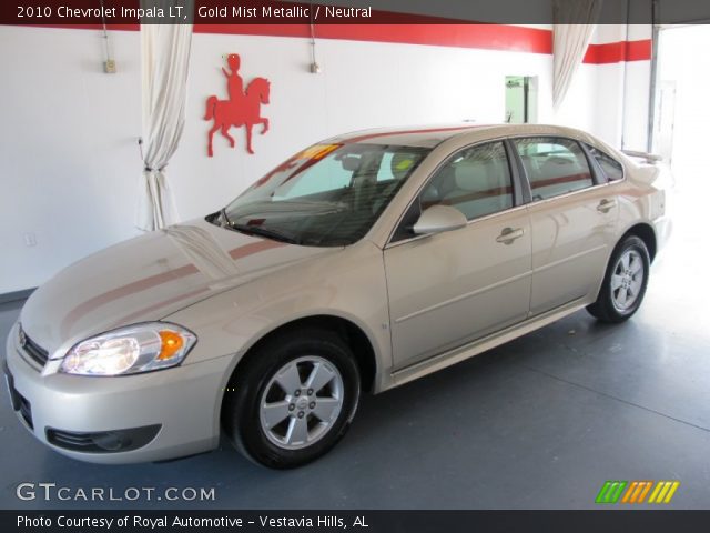 2010 Chevrolet Impala LT in Gold Mist Metallic