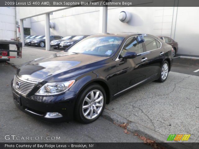 2009 Lexus LS 460 AWD in Black Sapphire Blue Pearl