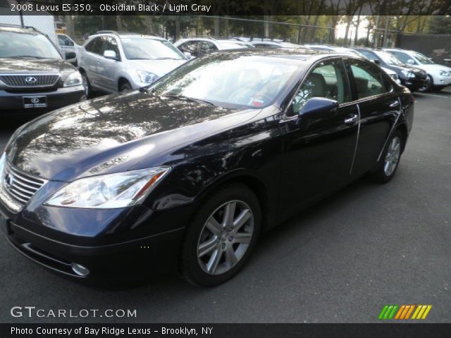 2008 Lexus ES 350 in Obsidian Black