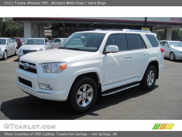 2011 Toyota 4Runner SR5 in Blizzard White Pearl