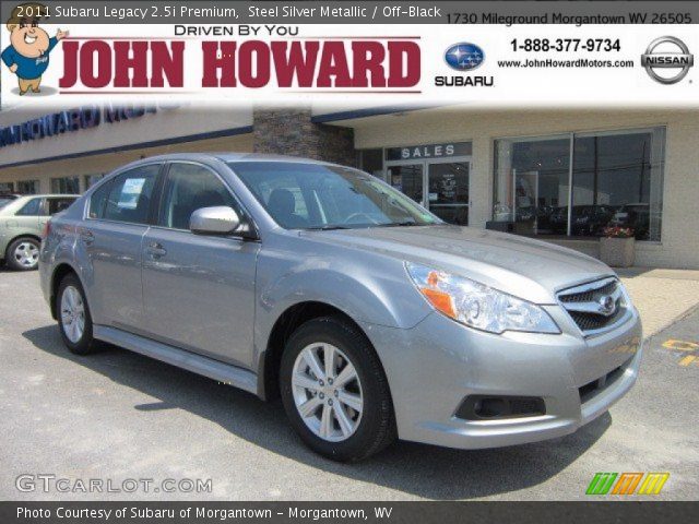 2011 Subaru Legacy 2.5i Premium in Steel Silver Metallic
