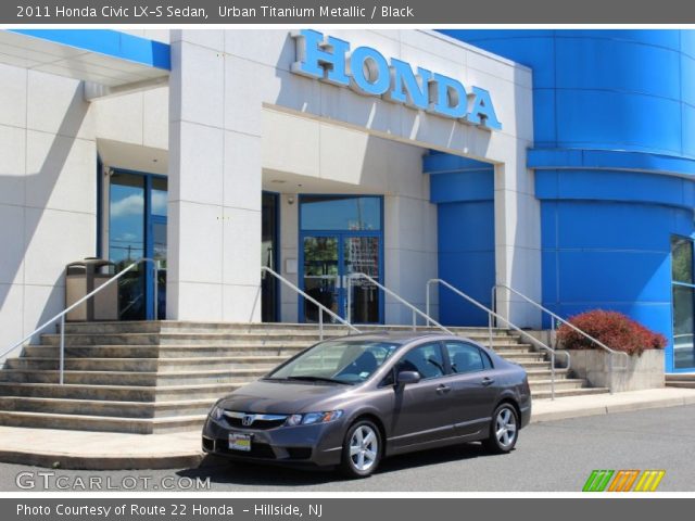 2011 Honda Civic LX-S Sedan in Urban Titanium Metallic