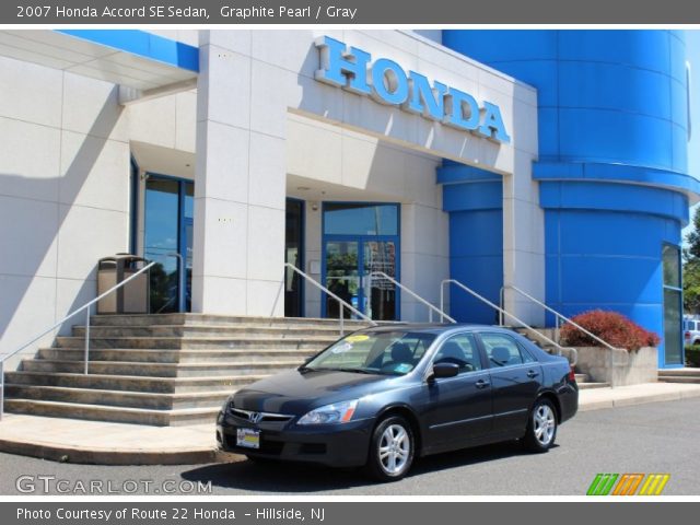 2007 Honda Accord SE Sedan in Graphite Pearl