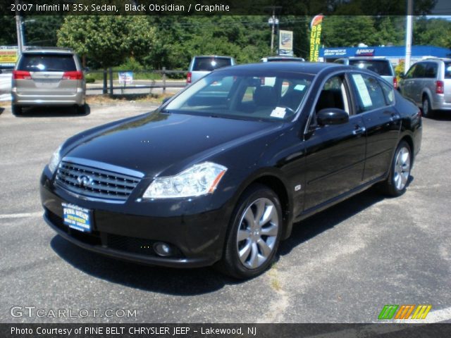 2007 Infiniti M 35x Sedan in Black Obsidian