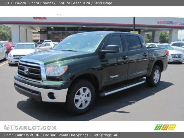 2010 Toyota Tundra CrewMax in Spruce Green Mica