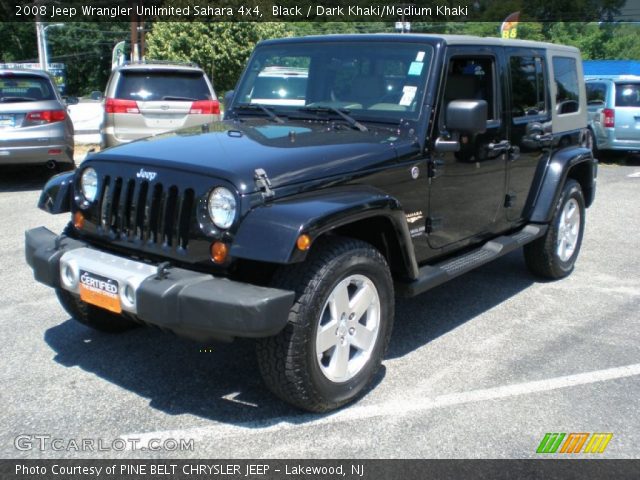 2008 Jeep Wrangler Unlimited Sahara 4x4 in Black