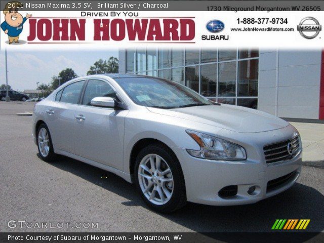 2011 Nissan Maxima 3.5 SV in Brilliant Silver