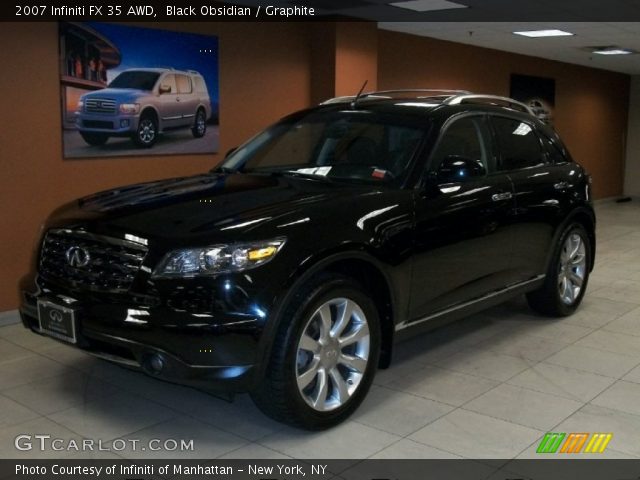 2007 Infiniti FX 35 AWD in Black Obsidian