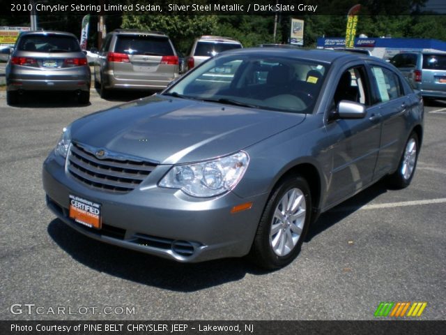 2010 Chrysler Sebring Limited Sedan in Silver Steel Metallic