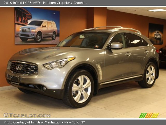 2010 Infiniti FX 35 AWD in Platinum Graphite