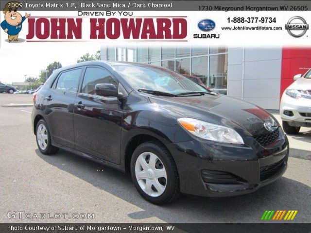 2009 Toyota Matrix 1.8 in Black Sand Mica