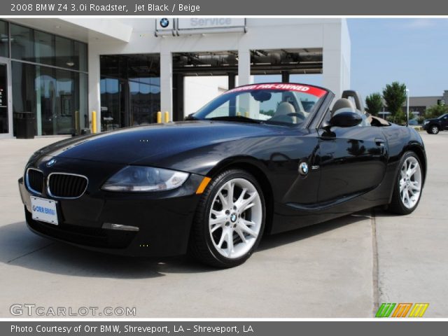 2008 BMW Z4 3.0i Roadster in Jet Black