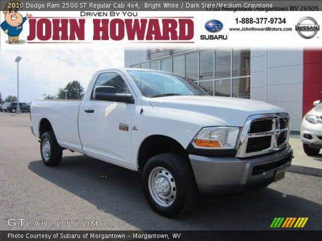 2010 Dodge Ram 2500 ST Regular Cab 4x4 in Bright White