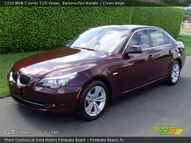 2010 Bmw barbera red metallic