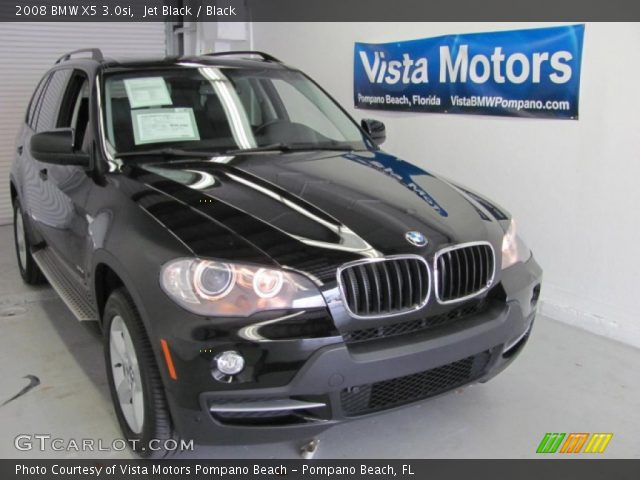 2008 BMW X5 3.0si in Jet Black