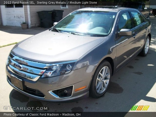 2012 Ford Fusion SEL in Sterling Grey Metallic