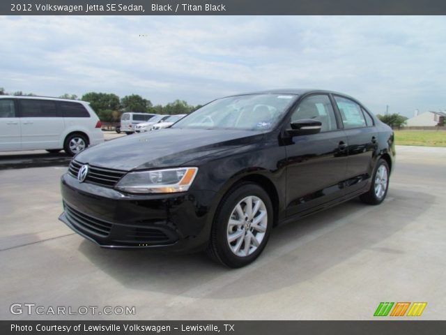 2012 Volkswagen Jetta SE Sedan in Black
