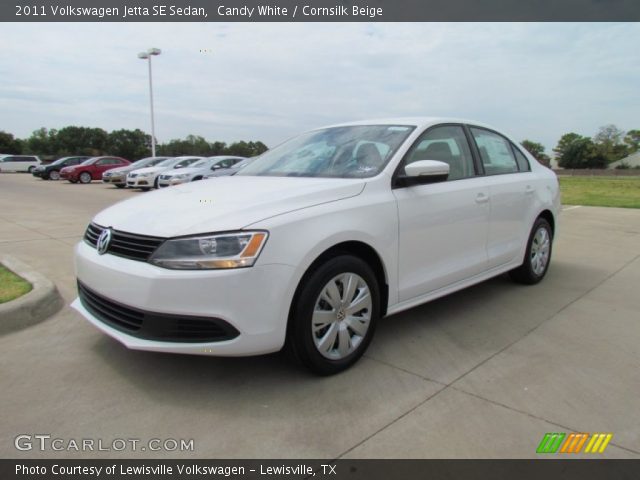 2011 Volkswagen Jetta SE Sedan in Candy White