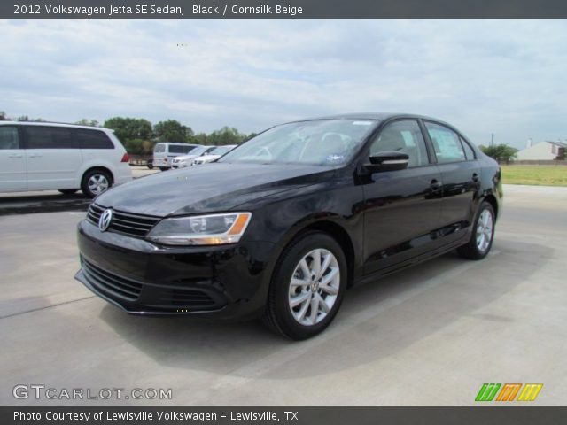 2012 Volkswagen Jetta SE Sedan in Black