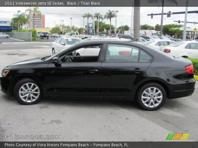 2011 Volkswagen Jetta SE Sedan in Black