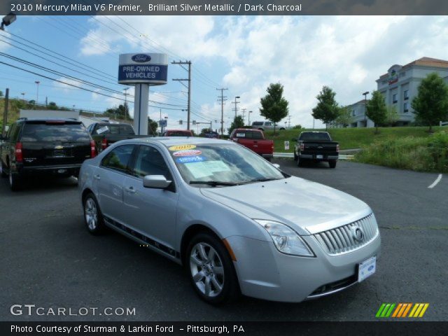 2010 Mercury Milan V6 Premier in Brilliant Silver Metallic